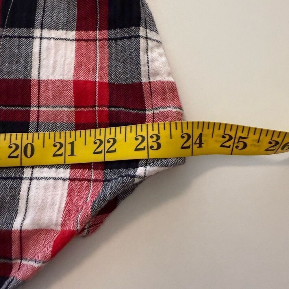 Woolrich Red, White, & Black Cotton Plaid Shirt/Jacket Sz L Country, Western - Picture 10 of 12